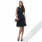Rochie casual bleumarin YEPME clos midi fara maneci