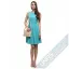 Rochie casual turcoaz YEPME clos midi fara maneci