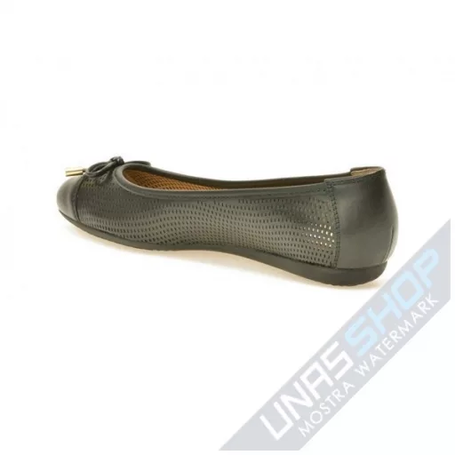 Balerini negri, de dama, GEOX - D62M4A, din piele naturala, Negru