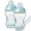 Biberon decorat Tommee Tippee PP, 2 buc, 340 ml, Bleu