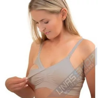 Sutien bej pentru alaptat cu ioni de argint 70-75B