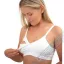 Sutien alb pentru alaptat cu ioni de argint 70-75B