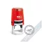 Stampila Colop R30 Rosie, cu Placuta de Text, Tusiera Neagra