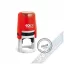 Stampila Colop R30 Rosie, cu Placuta de Text, Tusiera Neagra