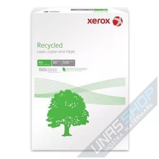 Hartie copiator Xerox Recycled, A4, alegeti g/mp, 500 coli/top
