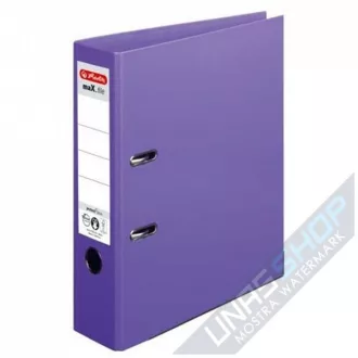 Biblioraft A4 Herlitz, 8 cm, Violet