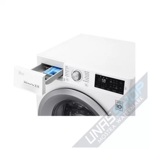 Masina de spalat rufe LG F2J5QN4W, 7 kg, 1200 RPM