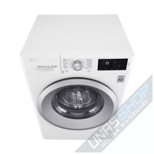 Masina de spalat rufe LG F2J5QN4W, 7 kg, 1200 RPM