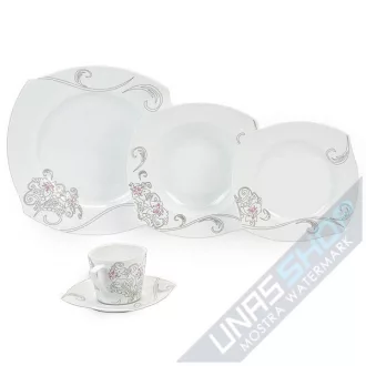 Serviciu de masa Kring Amelia, Portelan Superalb, 30 piese