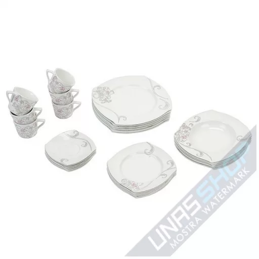 Serviciu de masa Kring Amelia, Portelan Superalb, 30 piese