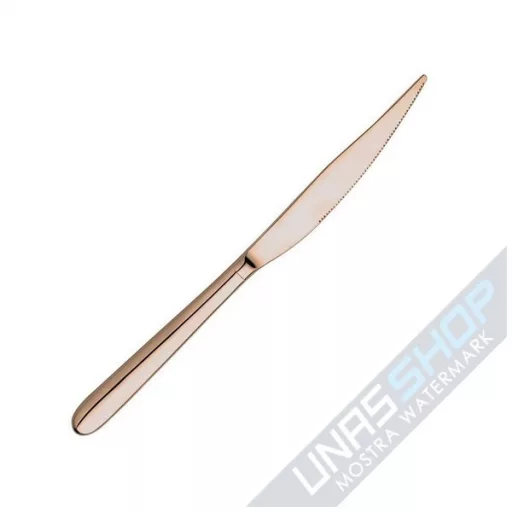 Set tacam, Novecento Oro Rosa PVD, 24 pers, cutie lemn