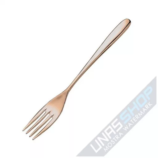 Set tacam, Novecento Oro Rosa PVD, 24 pers, cutie lemn