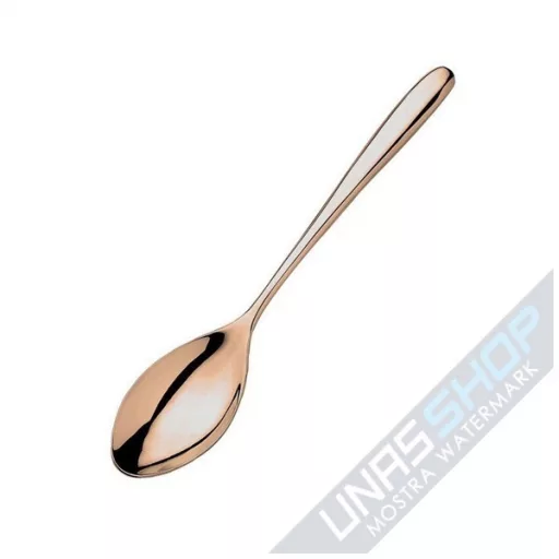 Set tacam, Novecento Oro Rosa PVD, 24 pers, cutie lemn